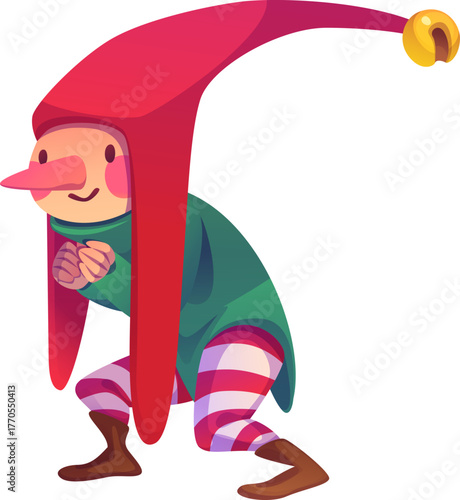 Christmas Elf Sneaking