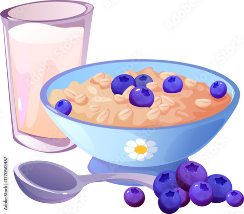 Cereal Breakfast with Milk