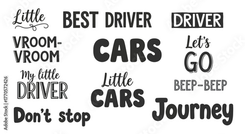 Collection of Car-Related Slogans and Phrases for Driving Enthusiasts and Automotive Themes