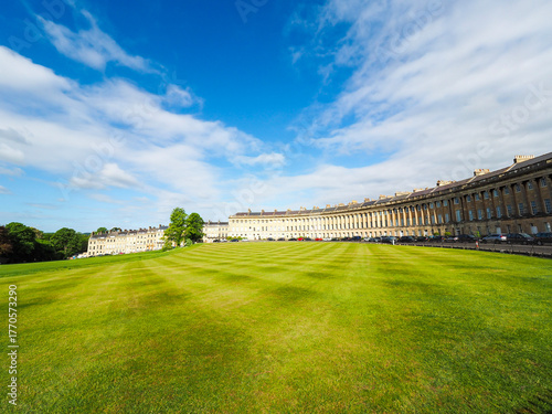 Royal Crescent in Bath  England