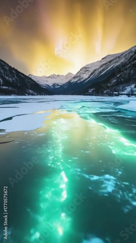 Wallpaper Mural The Reflections of Aurora in Silence
 Torontodigital.ca