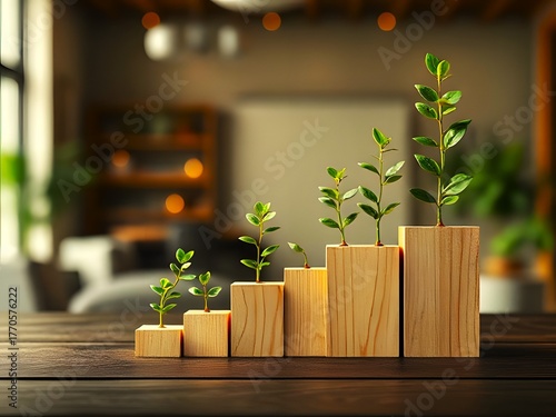 green plant in a wooden box