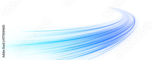 Dynamic digital glow with motion effects and cosmic streaks.