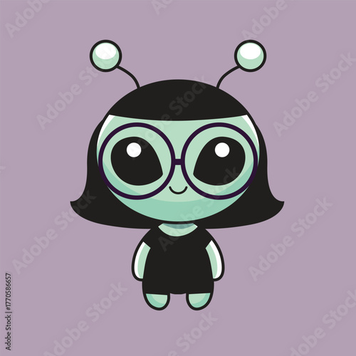 cute adorable aliens, outer space creatures