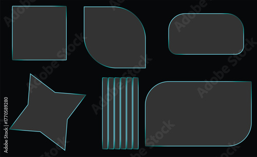 Abstract liquid glass effect with vibrant color gradients and flowing organic shapes