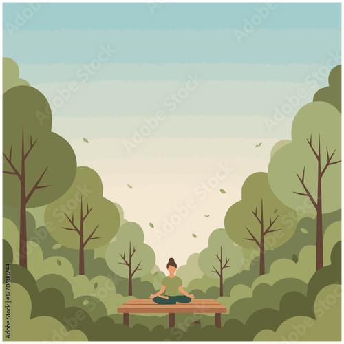 Outdoor Yoga in Nature

