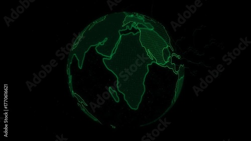 Global Network Visualization A Digital Earth in Motion.