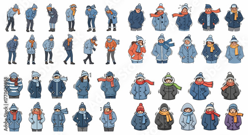 New snack and drink products assortment colorful packaging