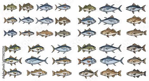 Food snacks and drinks arrangement with labels