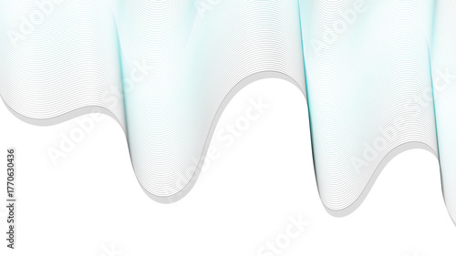 Elegant abstract flowing wave lines create a modern, sophisticated backdrop perfect for design projects and presentations