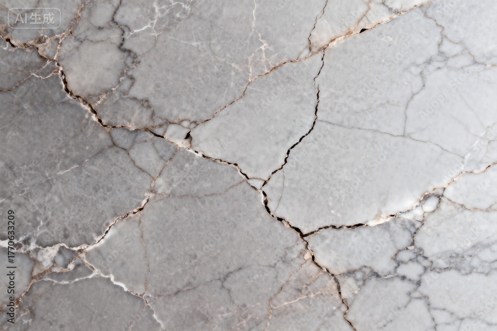Obraz premium Cracked marble surface texture