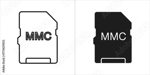 Mmc card icon