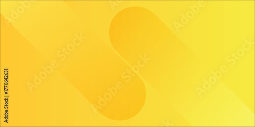 Yellow Abstract Background With Soft Gradients And Curved Shapes For Modern Design