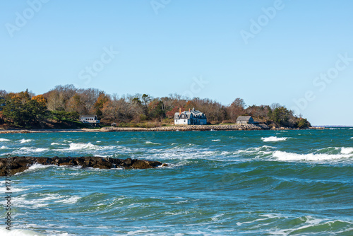 view of the coast of the sea