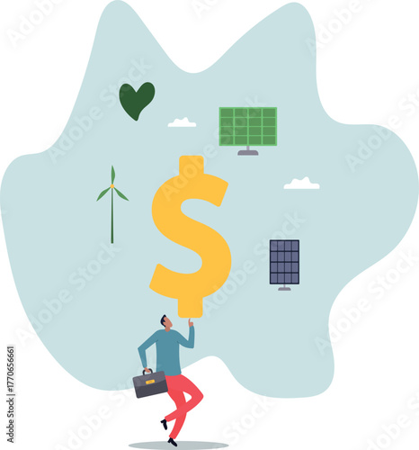 saving with alternative energy sources.about a man and his life.