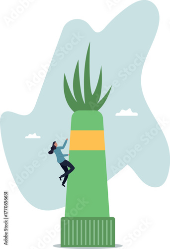 Green industry. Clean filters and zero emissions.