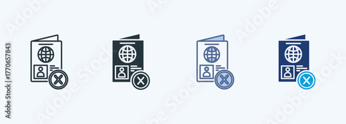 Deportation Icon Multiple Style