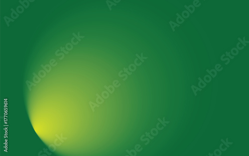 Green abstract gradient background with soft grain texture, radial light effect, and smooth color transitions. modern illustration for wallpaper, backdrop, or graphic design.