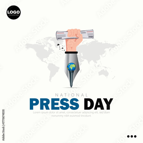 National Press Day is observed to recognize the role of a free and responsible press.
