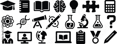 Graduation Cap and Gown Symbolizing Academic Achievement and Education Milestone