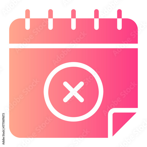 closedown gradient icon