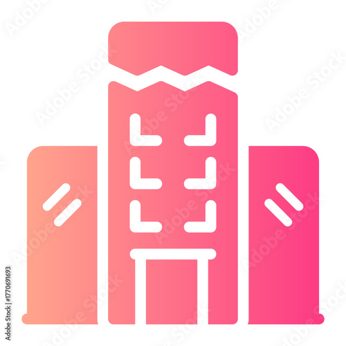 disruption gradient icon