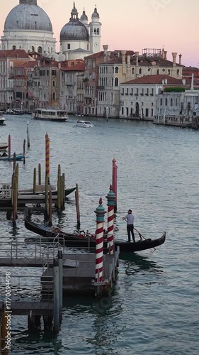 Evening View of the Grand Canal in Venice