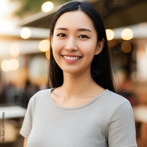 portrait of a young woman