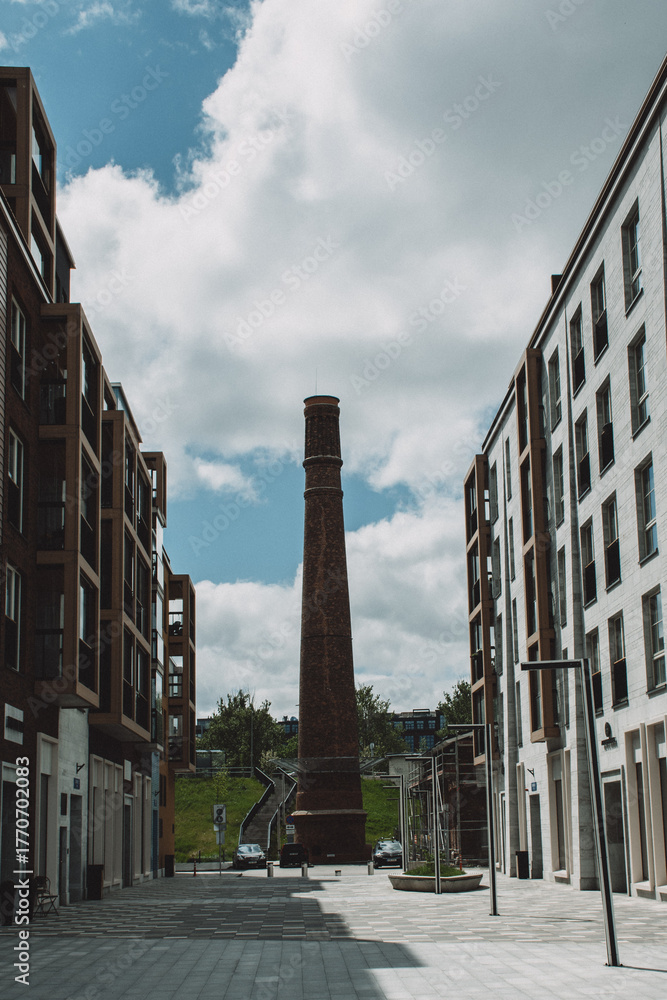 Foto old chimney