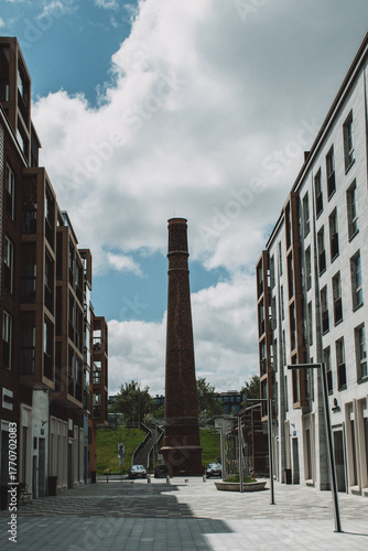 Canvas Print old chimney