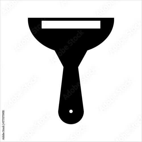 paring knife icon black