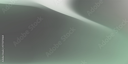 Chrome gradient surface with light gloss. Vector aluminum grey sheet with reflection paper art simple