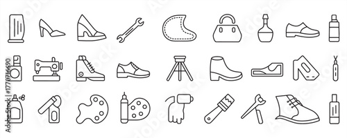Discover creative pursuits with a versatile collection of hobbies and crafts icons, perfect for illustrating DIY projects, artistic endeavors, and lifestyle content