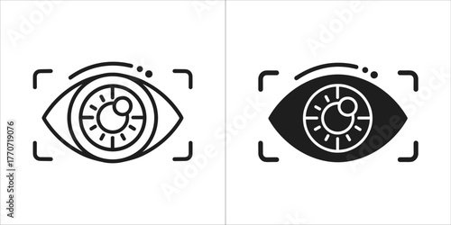 Eye scan technology, biometric identification