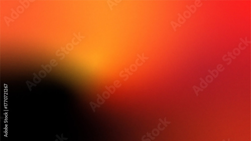 Принти на полотні Guru nanak  a blurred gradient background transitioning from black to orange to