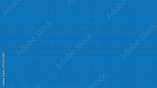 Blue Grid: A minimalist image, perfect for creating backgrounds, evoking a sense of structure, order, and precision with a clear grid pattern. 