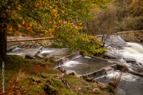 Autumn in Snowdonia National park North wales