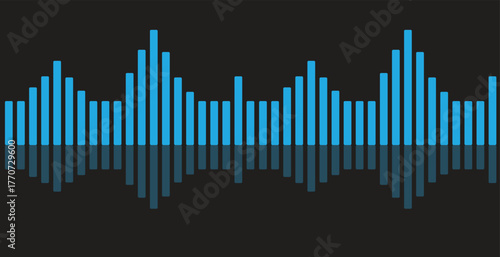 Symmetrical Sound Pulse – Modern Audio Design Element
