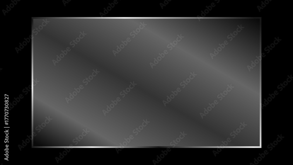 Obraz premium Transparent glossy and shiny glass plate with realistic light glare and reflection, crystal clear glass panel for monitor, TV and laptop. Vector illustration.