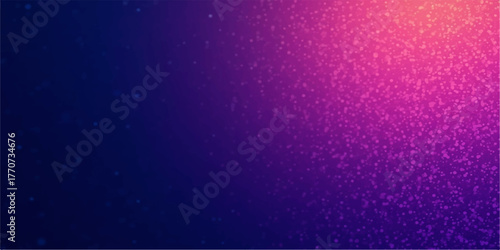 Abstract textured background with a gradient of deep blue to vibrant pink and orange light
