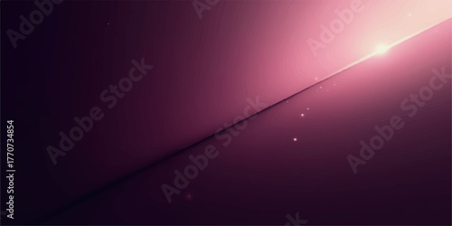 Dramatic pink and purple light rays streaking across a dark moody background with subtle bokeh