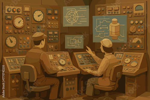 Negative glowing colors no vector geometric icon control retro isolated technology futuristic