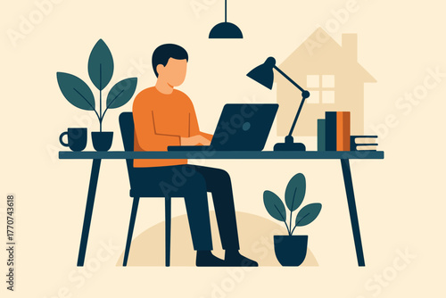 Any harmony no laptop minimalism icon captions remote vector cup work punctuation