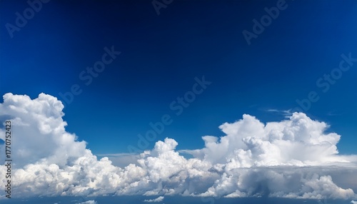 White Clouds And Blue Sky