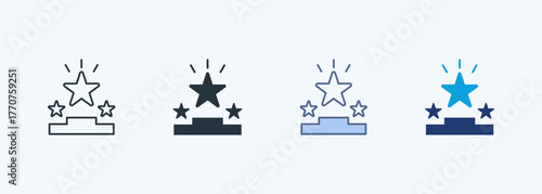 Competitive Advantage Multiple Style Icon Collection