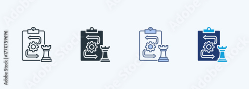 Strategy Multiple Style Icon Collection