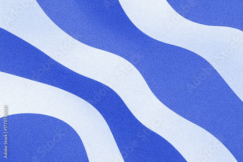 Abstract minimalist blue and white wavy pattern background