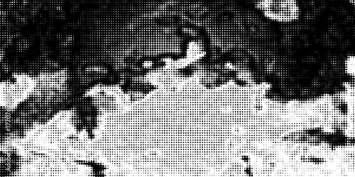 Halftone faded gradient texture. Grunge halftone grit background. White and black sand noise wallpaper.