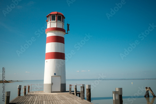 Leuchtturm Podersdorf am Neusiedlersee