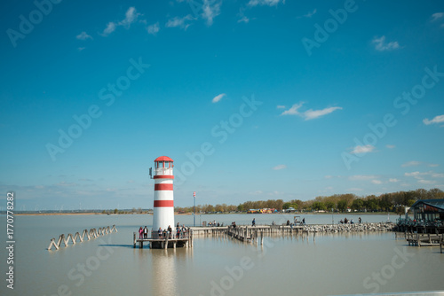 Leuchtturm Podersdorf am Neusiedlersee